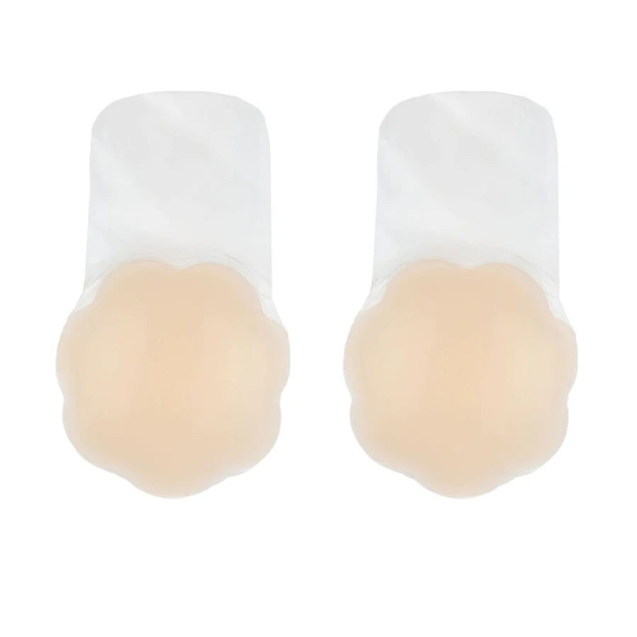 BYE-BRA - REALADOR PEITO PUSH-UP SILICONE MARROM TAMANHO XL